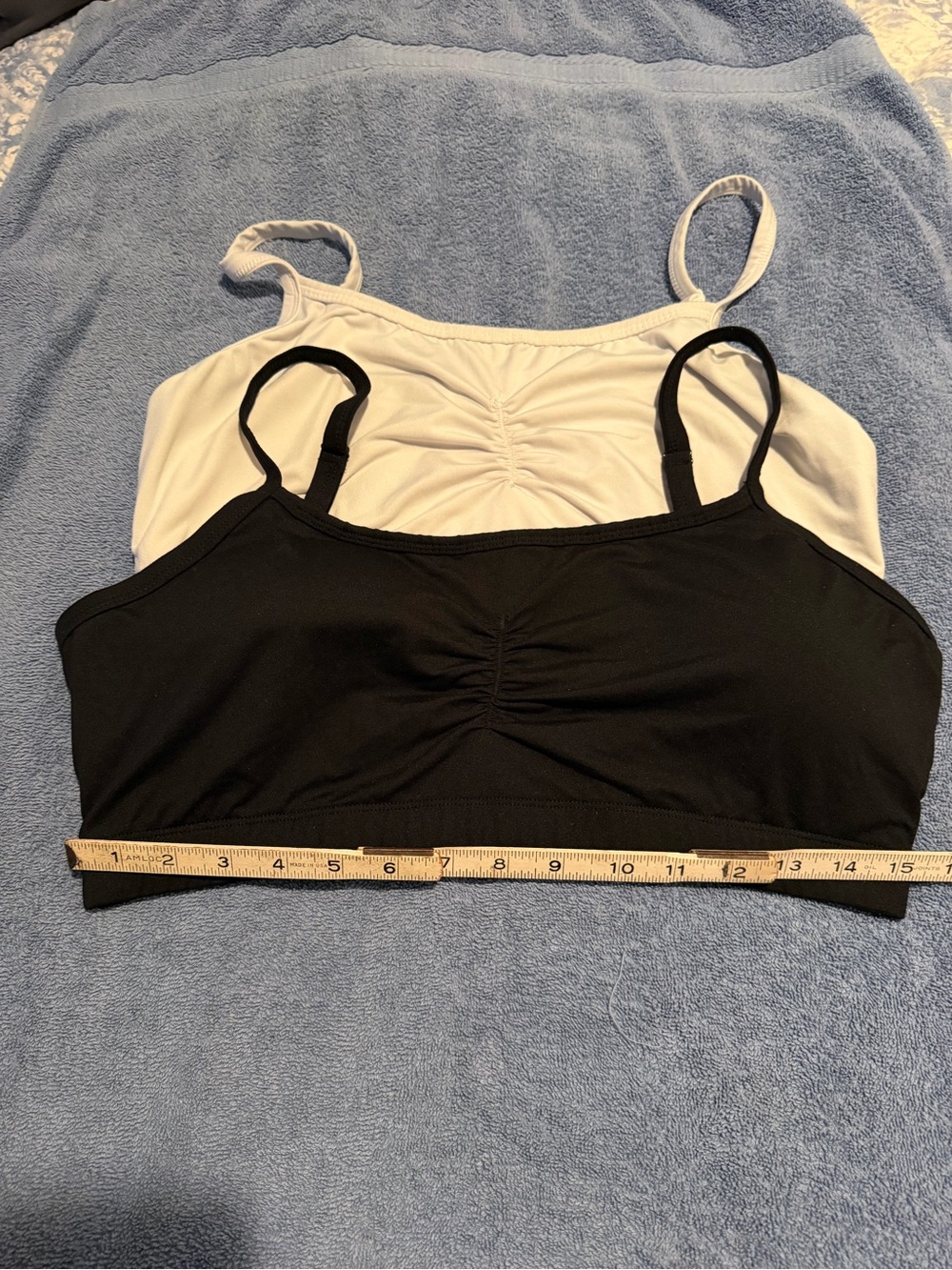 32 Degrees Black & White Seamless Stretch Bralette Duo